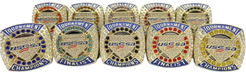 Custom Team Rings - Collage of Rings