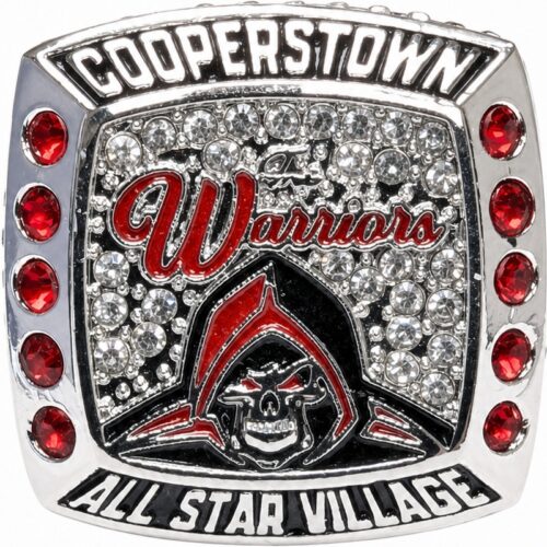 Past Custom Team Rings - Warriors - Cooperstown Baseball Diamond Championship Ring