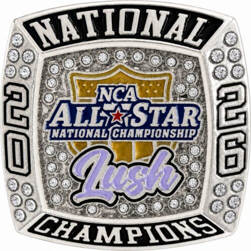 Recent Custom Team Rings of Lush NCA Champions